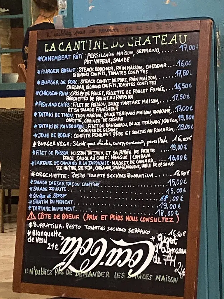 Menu_La cantine du chateau de sable_Réunion_image_1