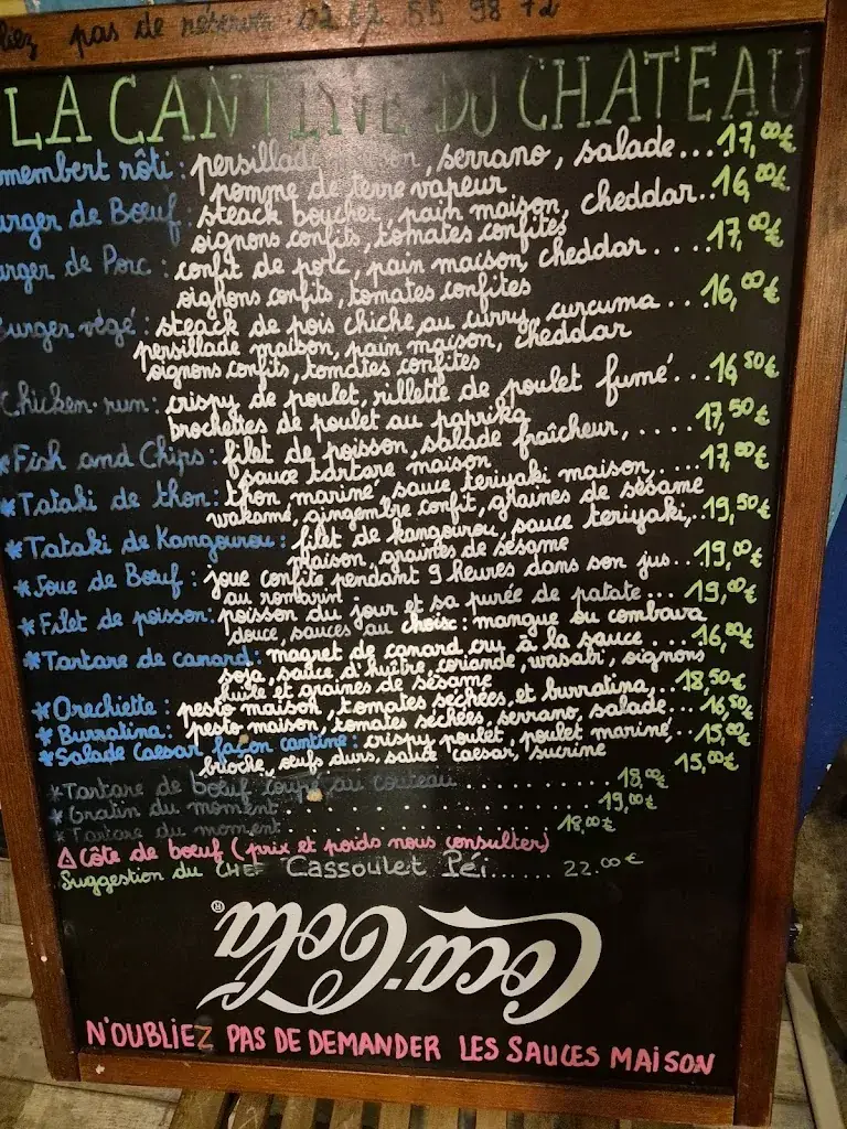 Menu_La cantine du chateau de sable_Réunion_image_3