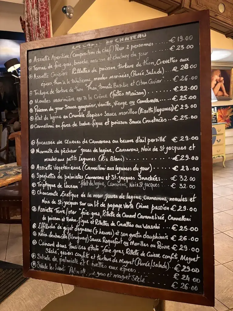 Menü_Château de sable_Réunion_Bild_2