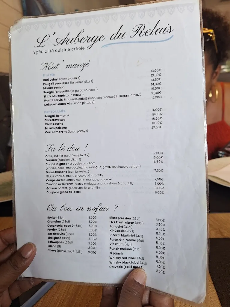 Menu_Auberge du Relais_Réunion_image_2