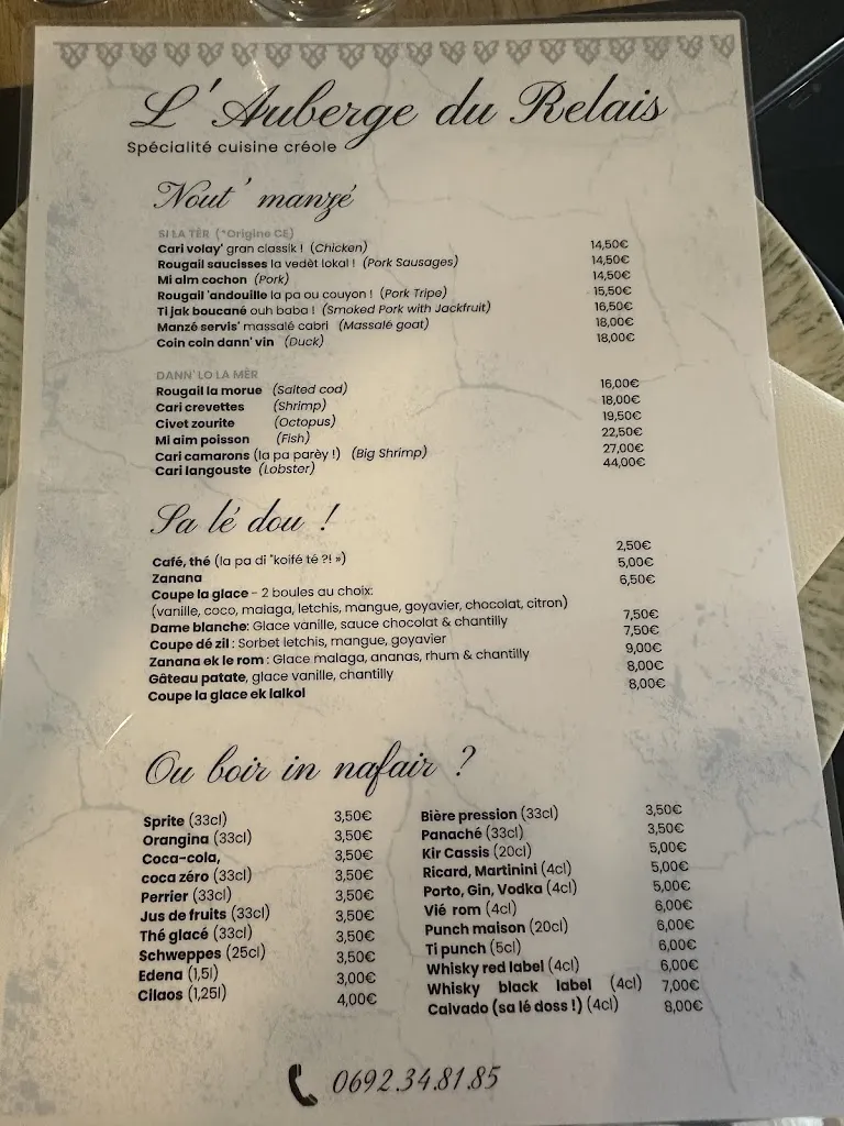 canala_Auberge du Relais_Réunion_review