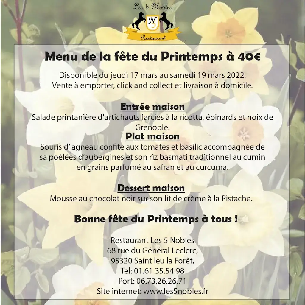 Menu_Les 5 Nobles_Saint-Leu-la-Forêt_immagine_3