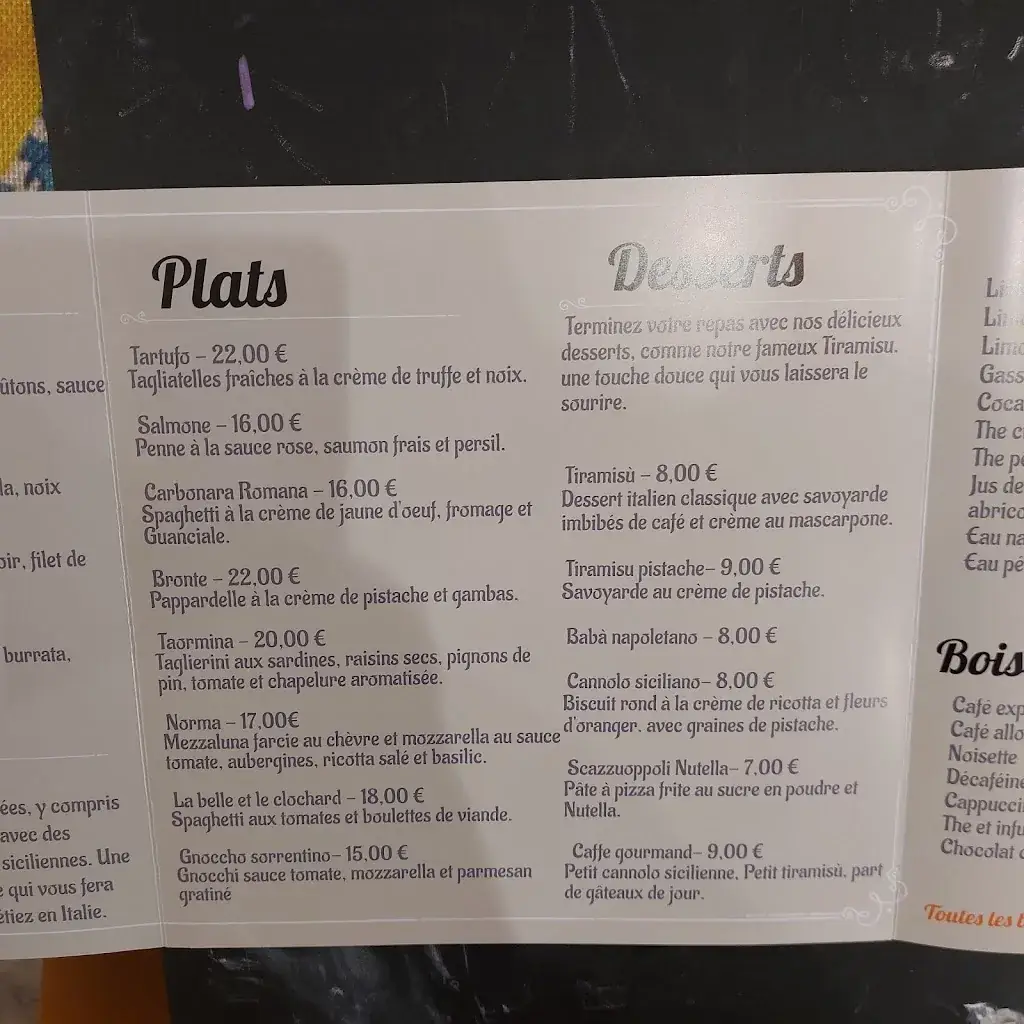 Menu_Passione Italiana_Saint-Leu-la-Forêt_image_4