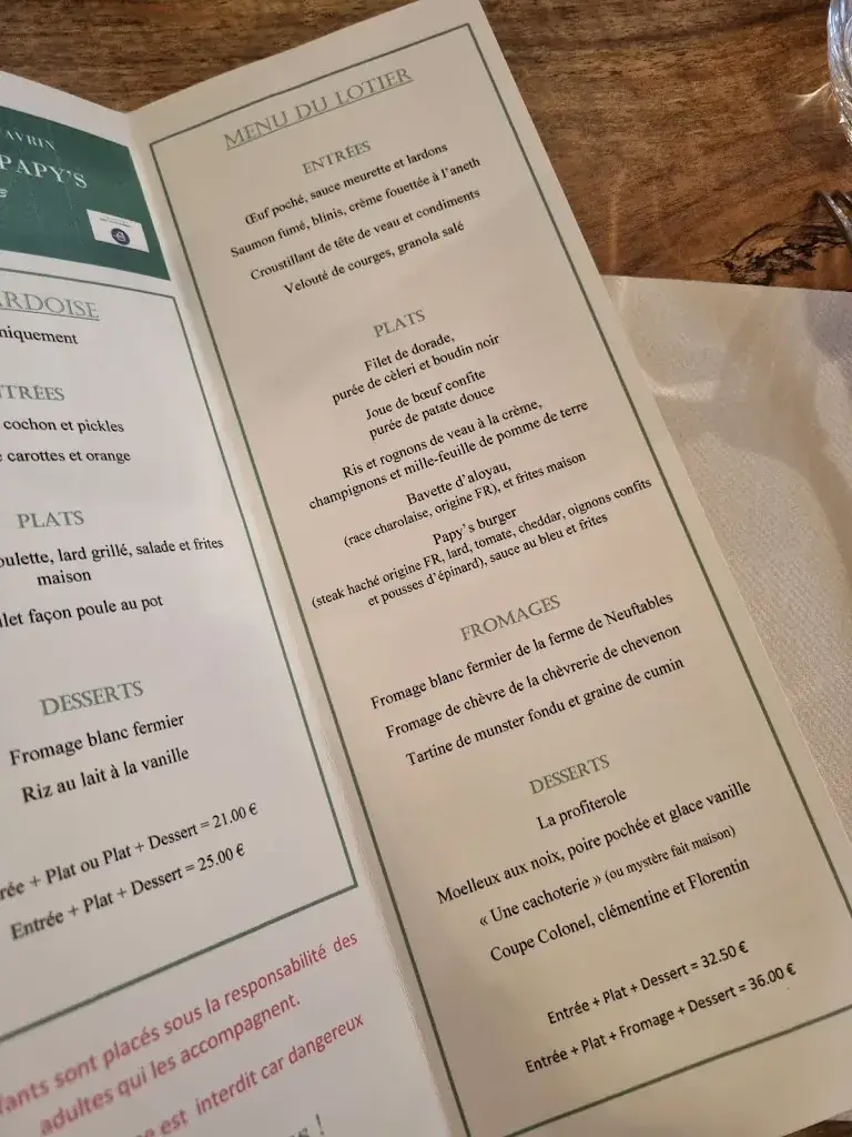 Menu_Papy's_Varennes-Vauzelles_image_3