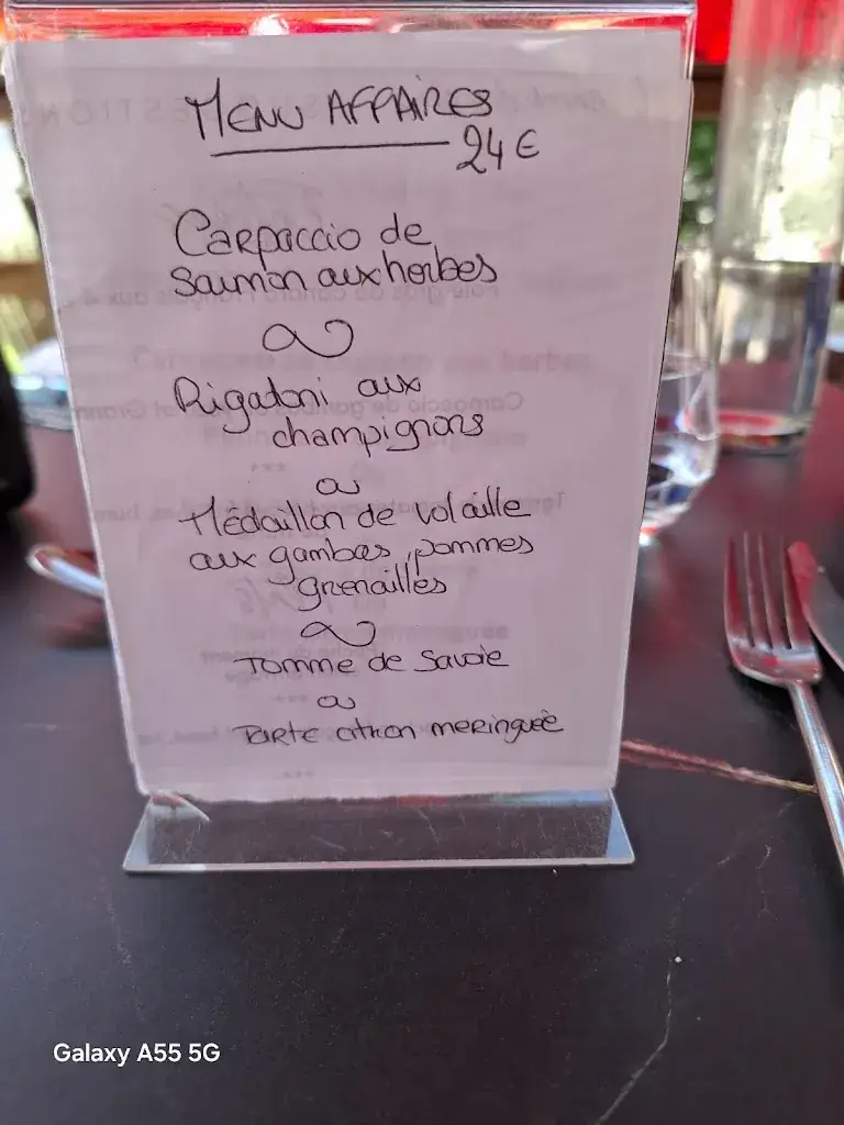 Menu_Restaurant Carré des Sens_Chambéry_imagen_3