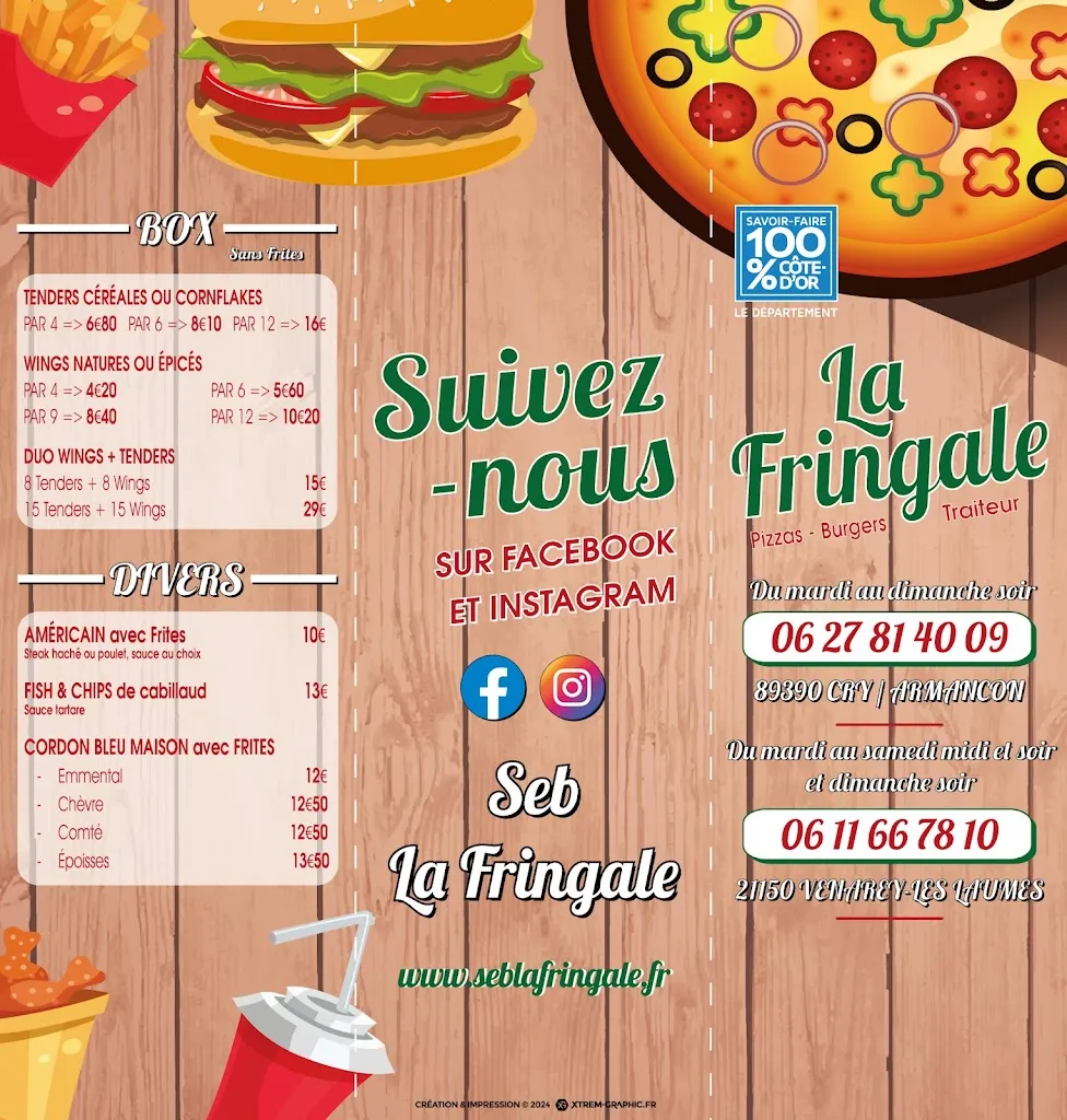 Menu_La Fringale_Venarey-les-Laumes_image_2
