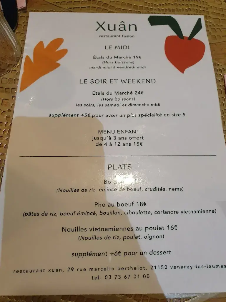 Menu_XUAN_Venarey-les-Laumes_image_2