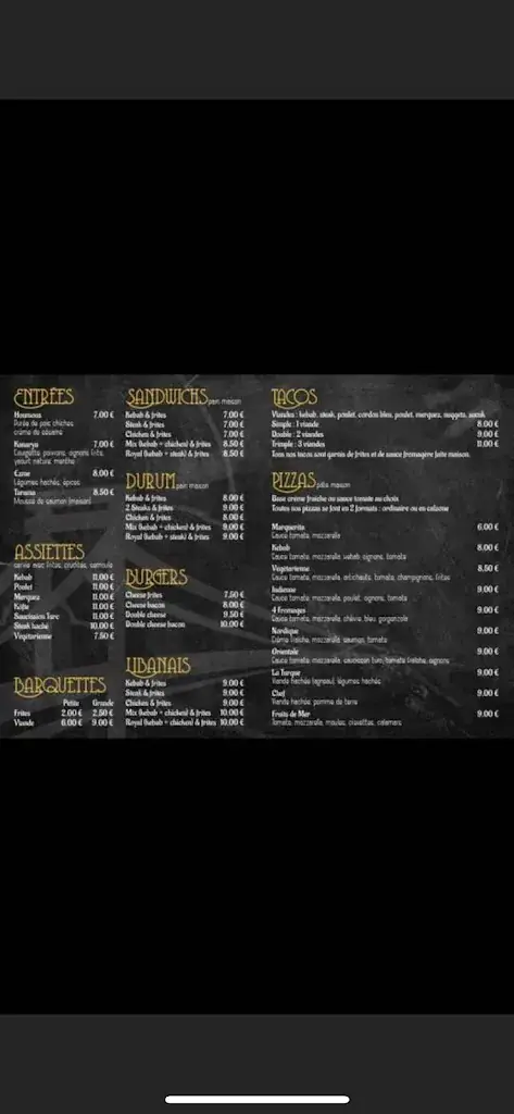 Menu_Le Bosphore_Villersexel_image_1