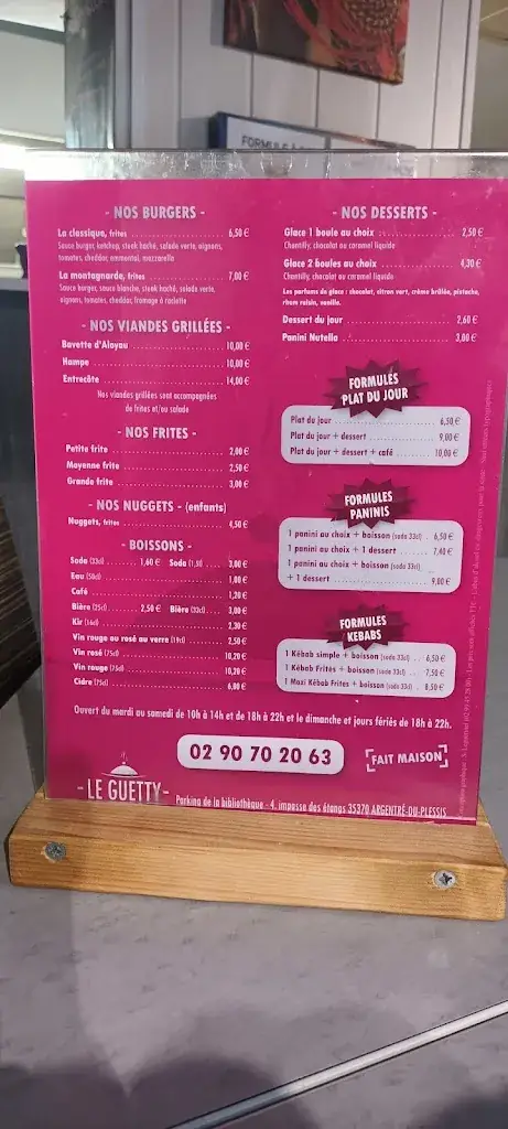 Menu_-Le Guetty-_Argentré-du-Plessis_immagine_1