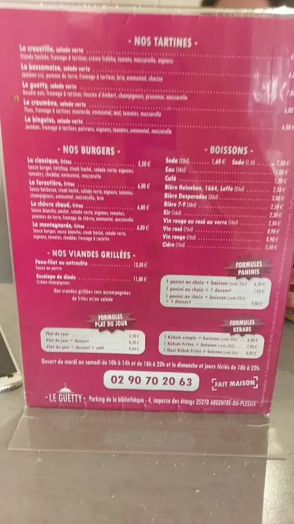 Menu_-Le Guetty-_Argentré-du-Plessis_immagine_2