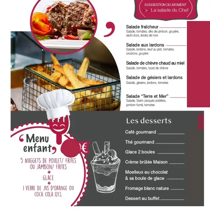 Menu_La P'tite Fringale_Étrelles_image_1