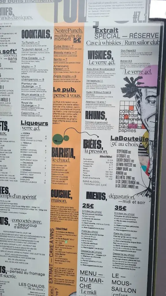 Menu_Restaurant L'Auberge d'Arradon_Arradon_image_1