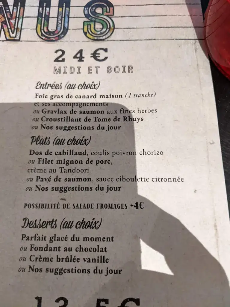Menu_Restaurant L'Auberge d'Arradon_Arradon_image_4