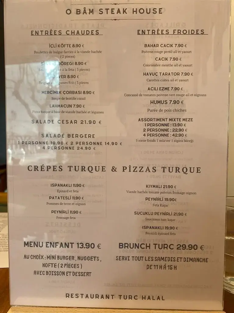 Menu_Ô BAM Restaurant_Torcy_image_2