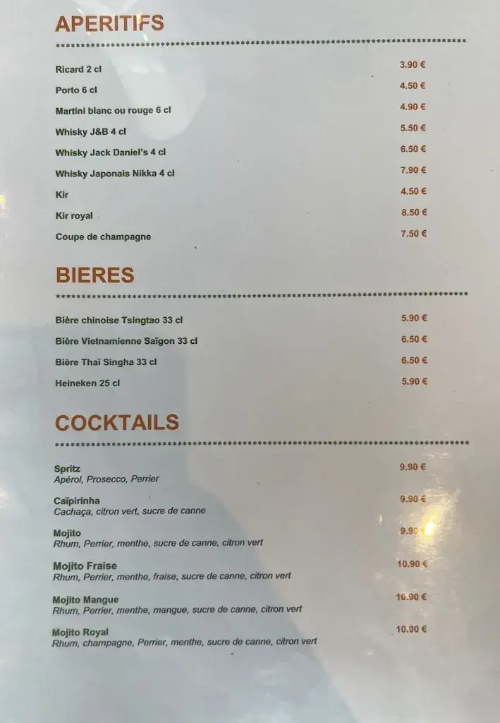 Menu_Le Tuk Tuk de Saïgon_Torcy_image_4