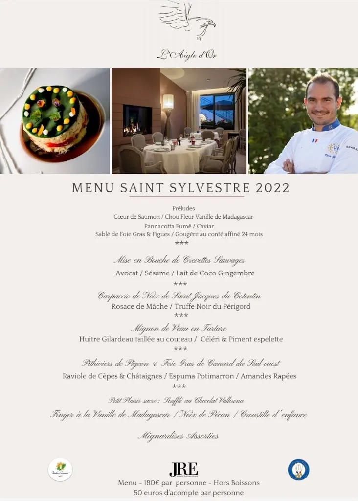 Menu_L'Aigle d'Or_Croissy-Beaubourg_immagine_3