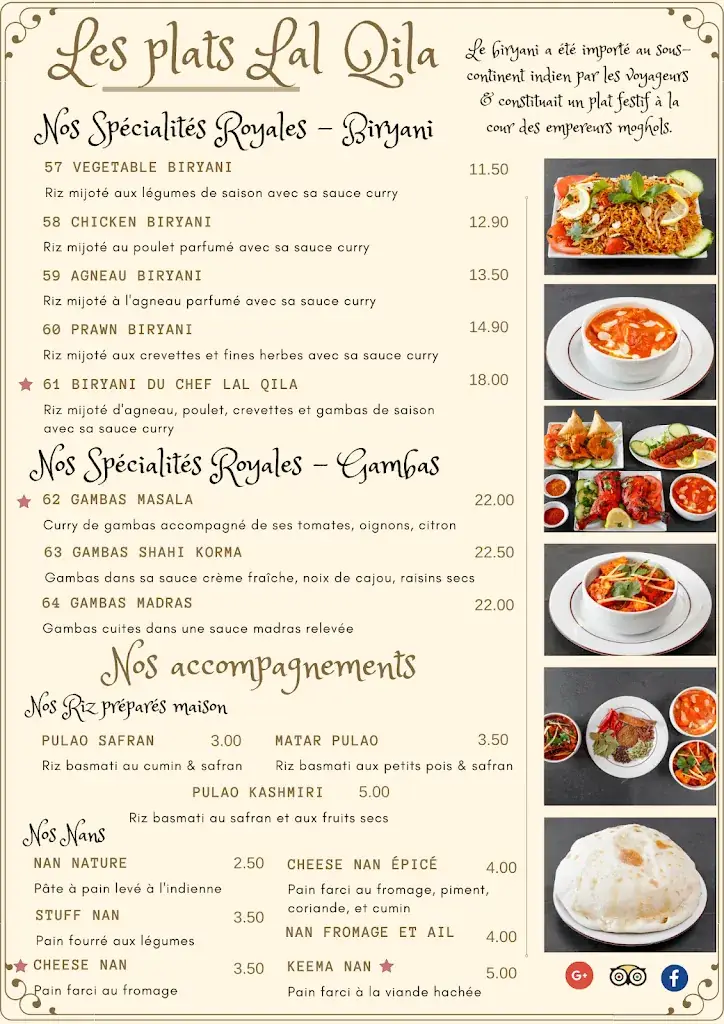 Menu_Lal Qila_Torcy_immagine_1