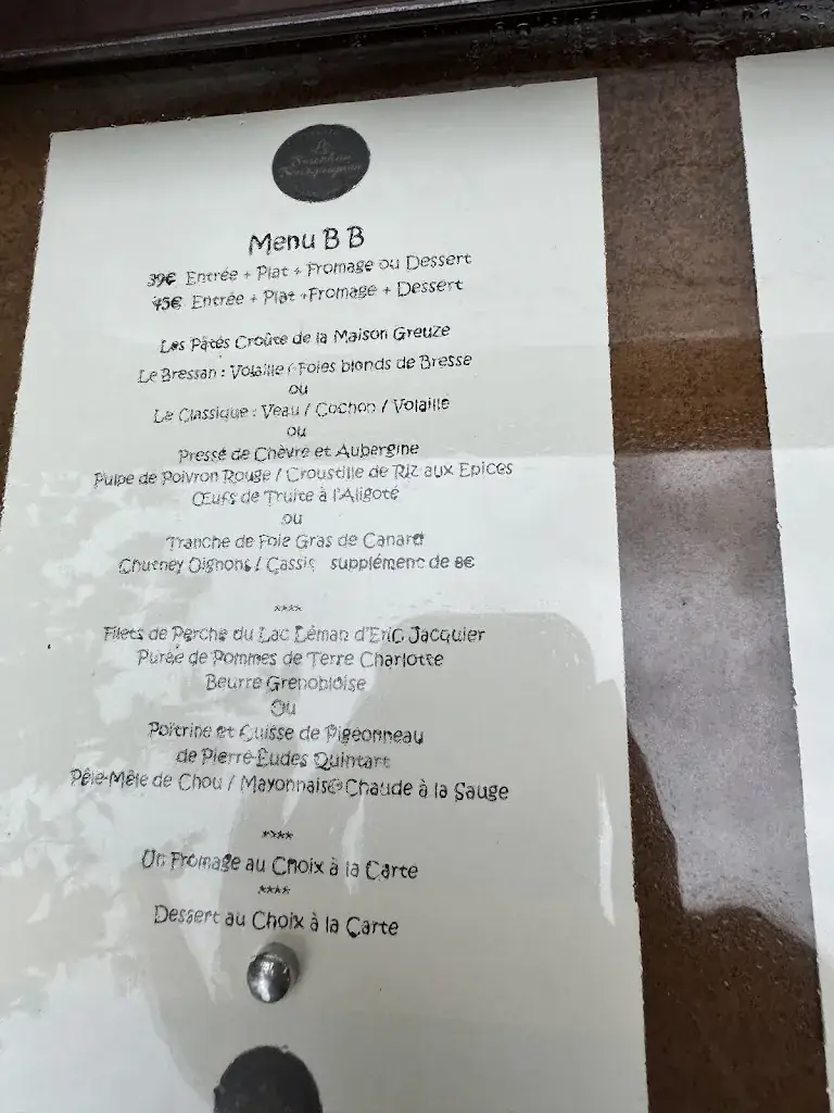 Menu_Maison Greuze Le Bouchon Bourguignon_Tournus_image_1