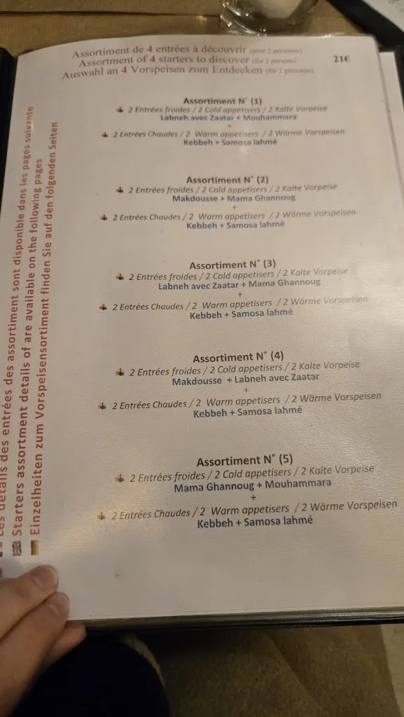 Menu_Délices d'Alep_Tournus_image_4