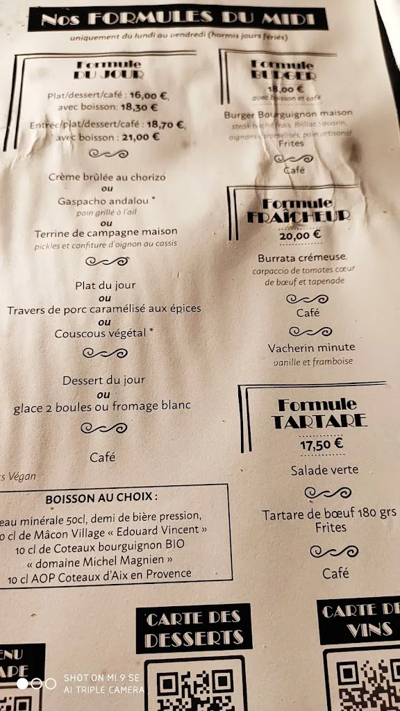 Menu_Brasserie La Flambée_Tournus_image_3