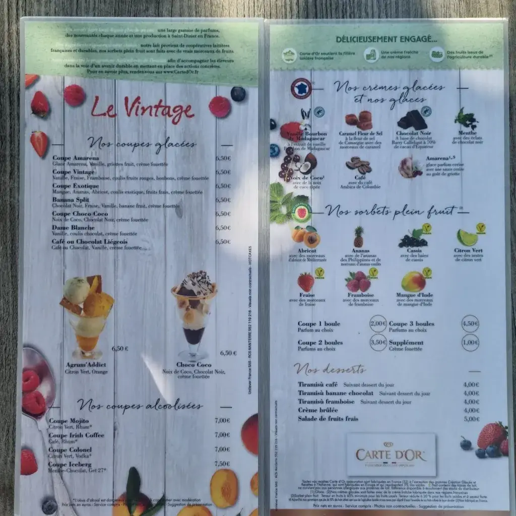 Menu_Le Vintage_Tournus_image_1