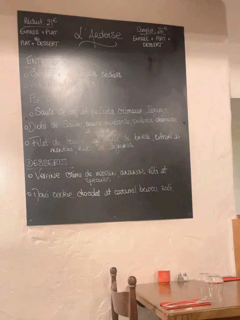 Menu_La Table Du Berger_Beaufort_image_4