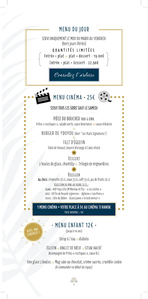 Menu_La Belle Époque Auray_Auray_image_2