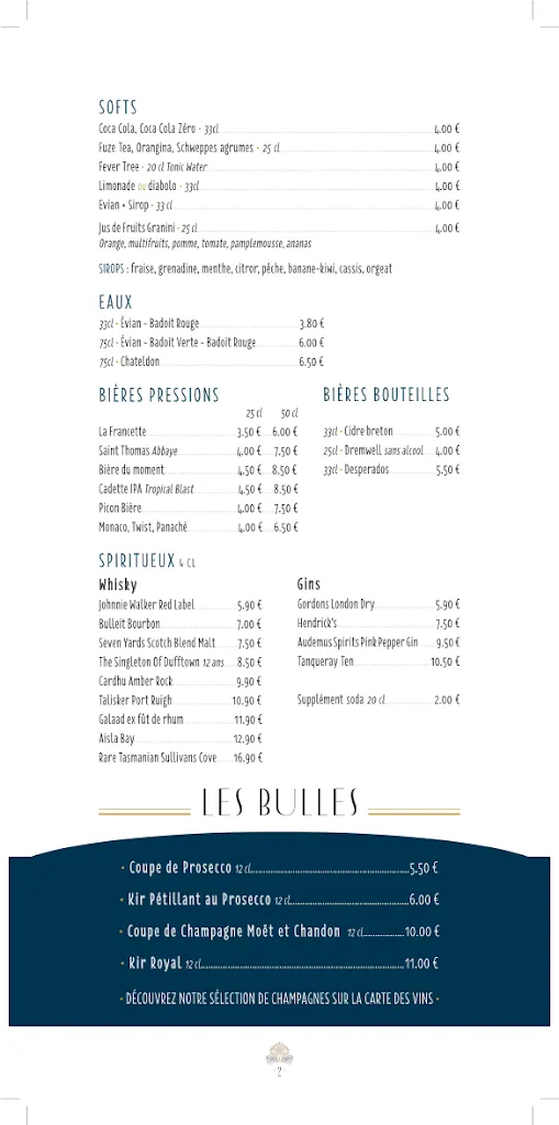 Menu_La Belle Époque Auray_Auray_image_3