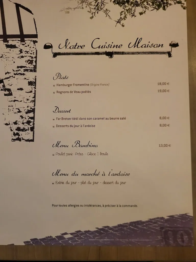 Menu_La Fromentine_Auray_image_3