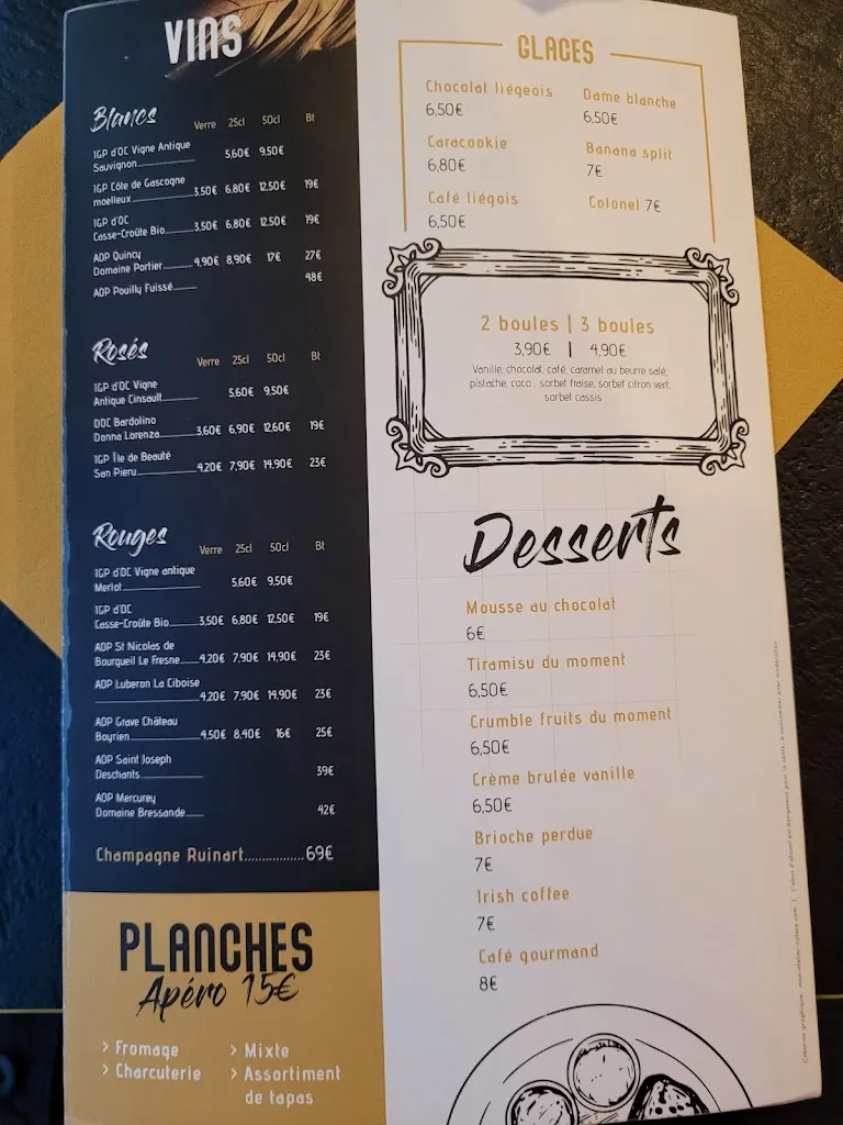 Menu_Restaurant Brasserie Pizzeria Le MIDWAY_Auray_image_4