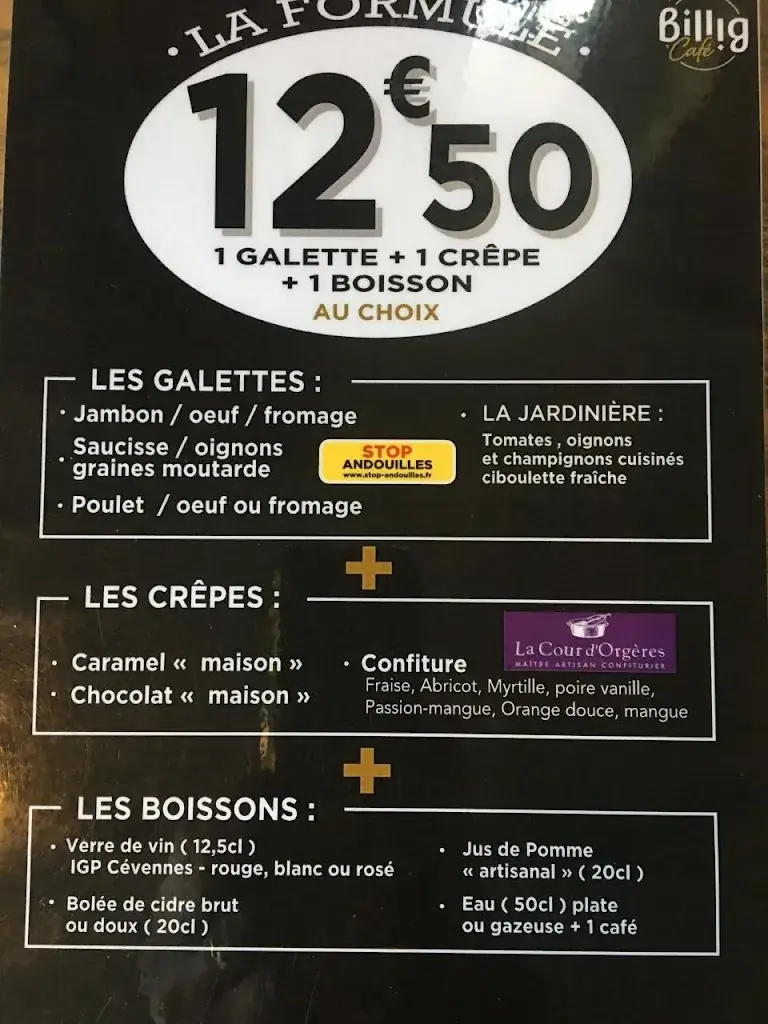Menu_Billig café_Auray_image_2