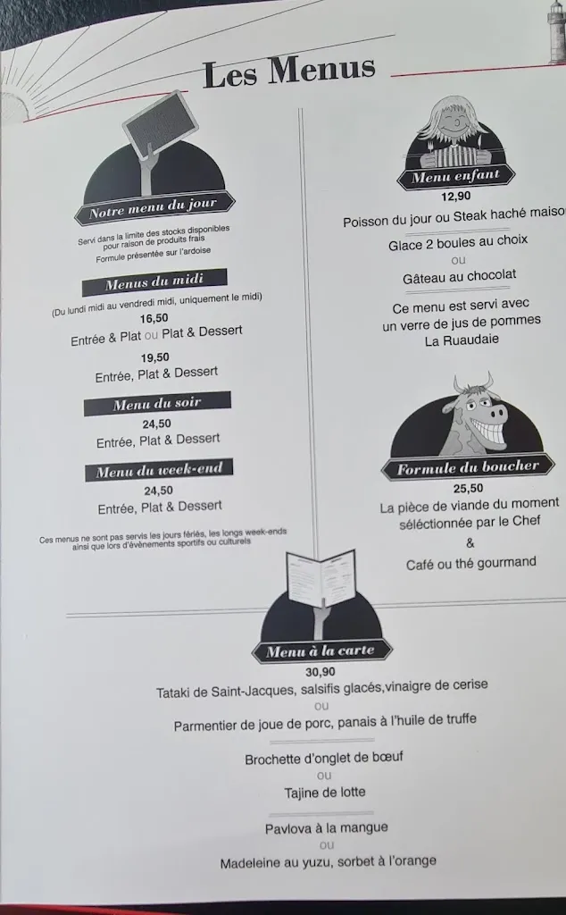 Menu_Restaurant Le Petit Ceres_Auray_immagine_1