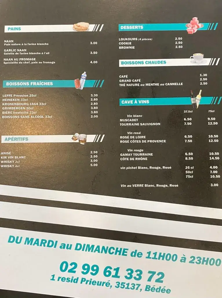 Menu_Maya Kebab | Bédée_Bédée_image_3