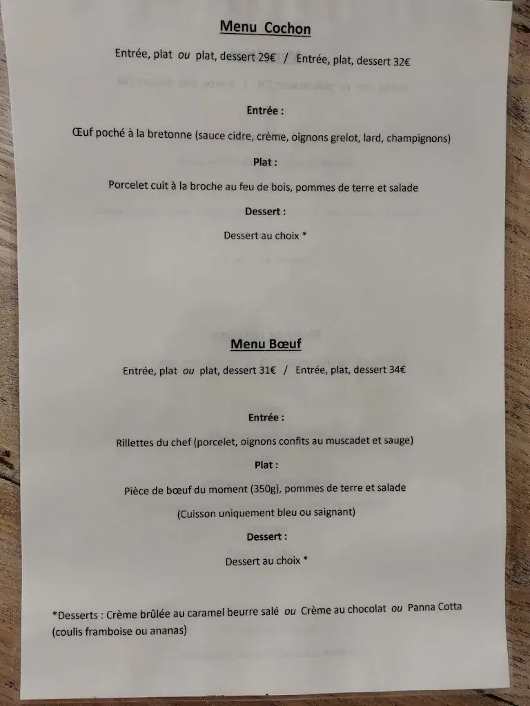 Menu_A la Ferme_Baden_image_1