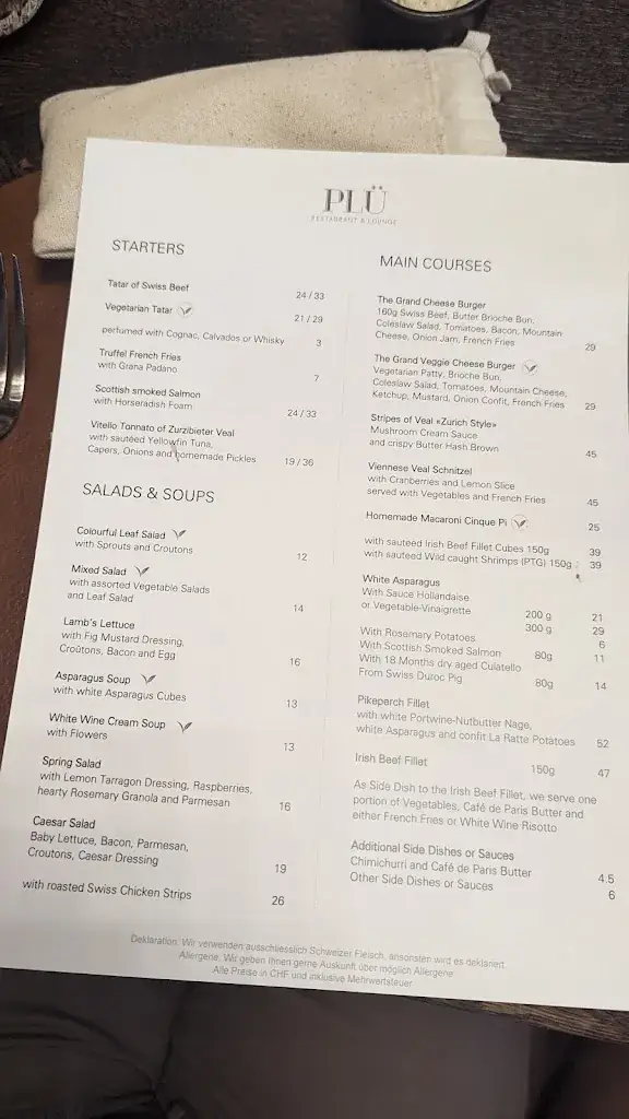 Menu_PLÜ Restaurant & Lounge_Baden_image_1