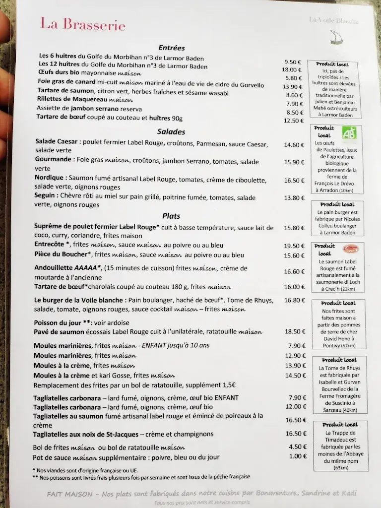 Menu_La Voile Blanche_Larmor-Baden_image_1