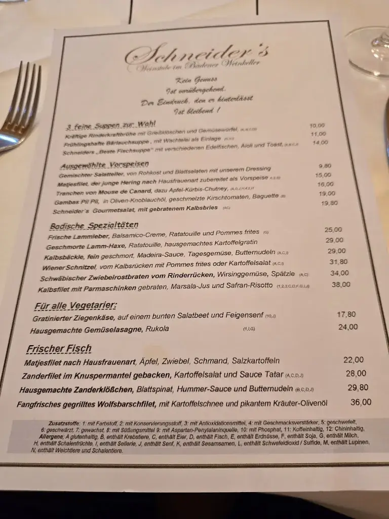 Menu_Schneiders Weinstube im Badener Weinkeller_Germany_image_1