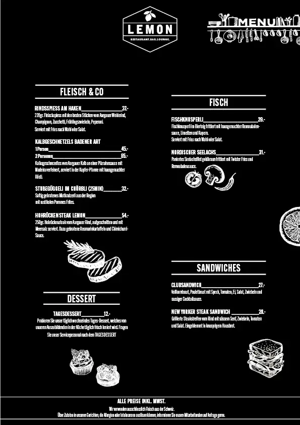 Menu_Lemon Restaurant – Bar – Lounge_Baden_image_2