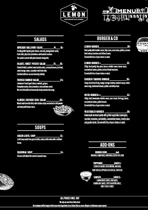 Menu_Lemon Restaurant – Bar – Lounge_Baden_image_4
