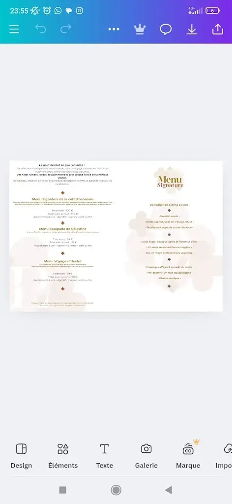 Menu_Restaurant Le Prieuré_Ambierle_image_3