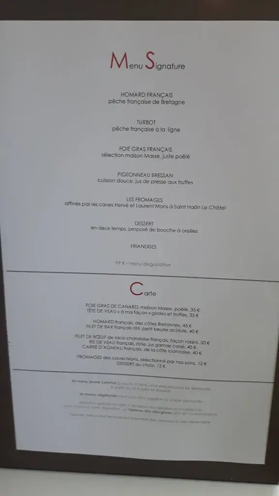 Menu_Restaurant Le Prieuré_Ambierle_image_4