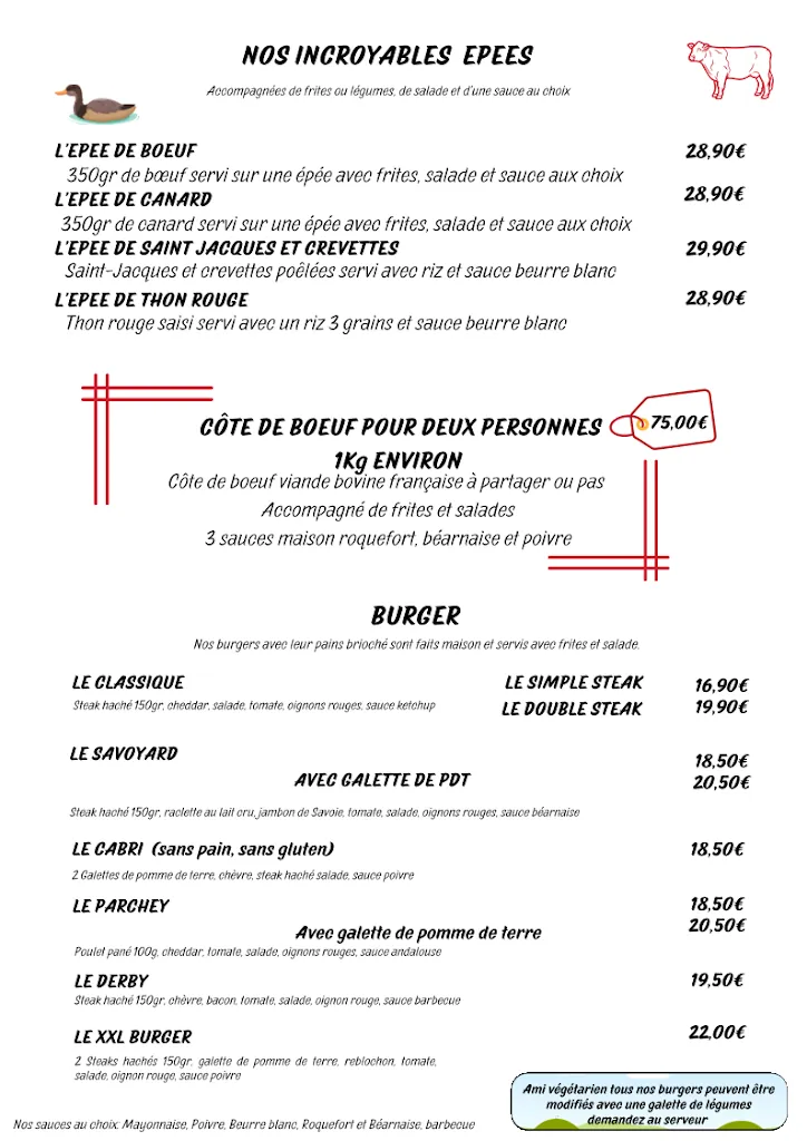 Menu_La régate_Arzon_immagine_2