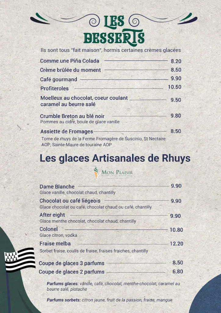 Menu_Le Boucanier_Arzon_image_1