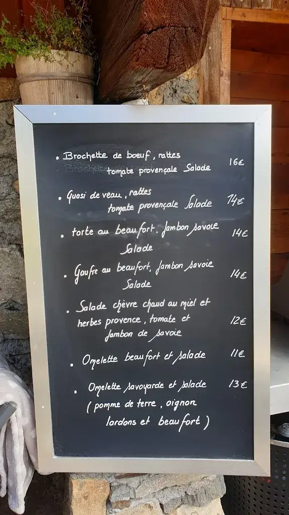 Menu_Bar Restaurant des LANCHES_Beaufort_imagen_1