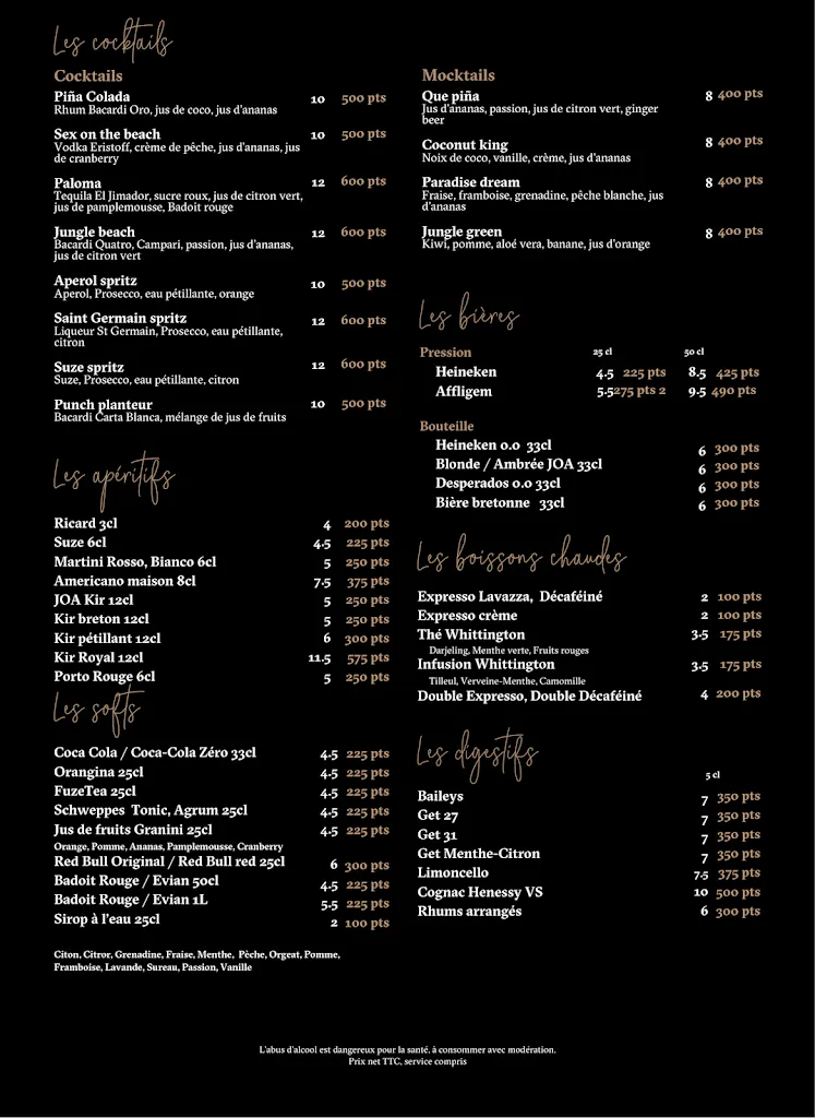 Menu_Comptoir JOA d'Arzon_Arzon_image_1