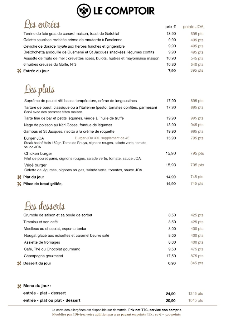 Menu_Comptoir JOA d'Arzon_Arzon_image_2