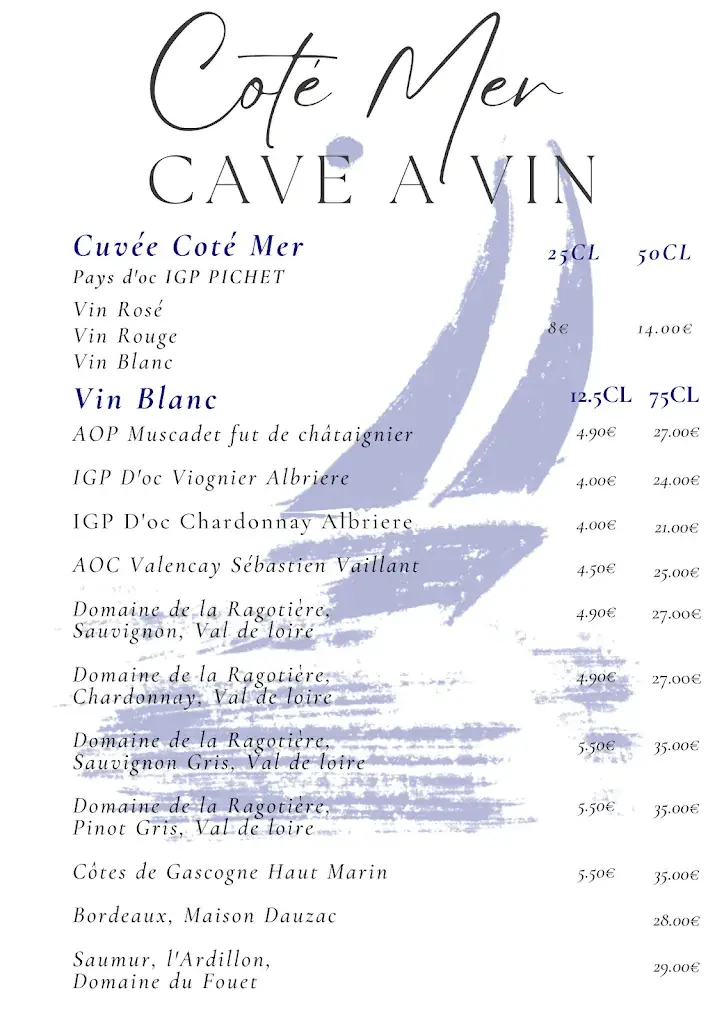 Menu_Côté Mer_Arzon_image_1