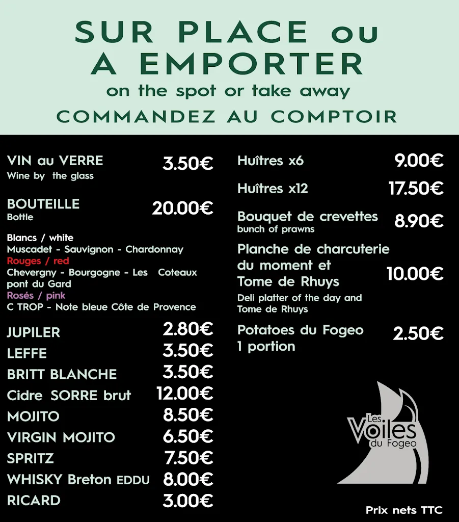 Menu_Les Voiles du Fogeo_Arzon_image_2