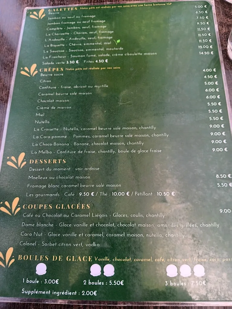 Menu_La Croisette_Arzon_image_1