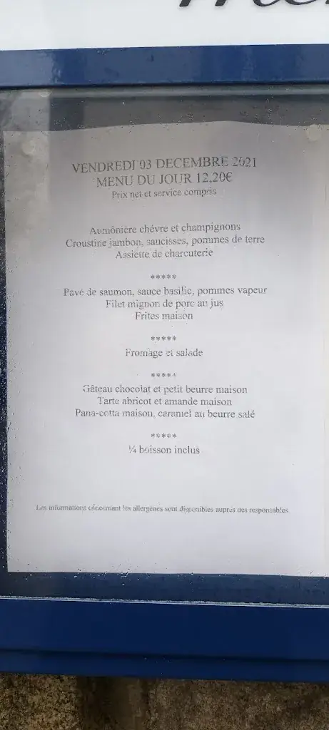 Menu_Le Nord Ouest_Bignan_image_1